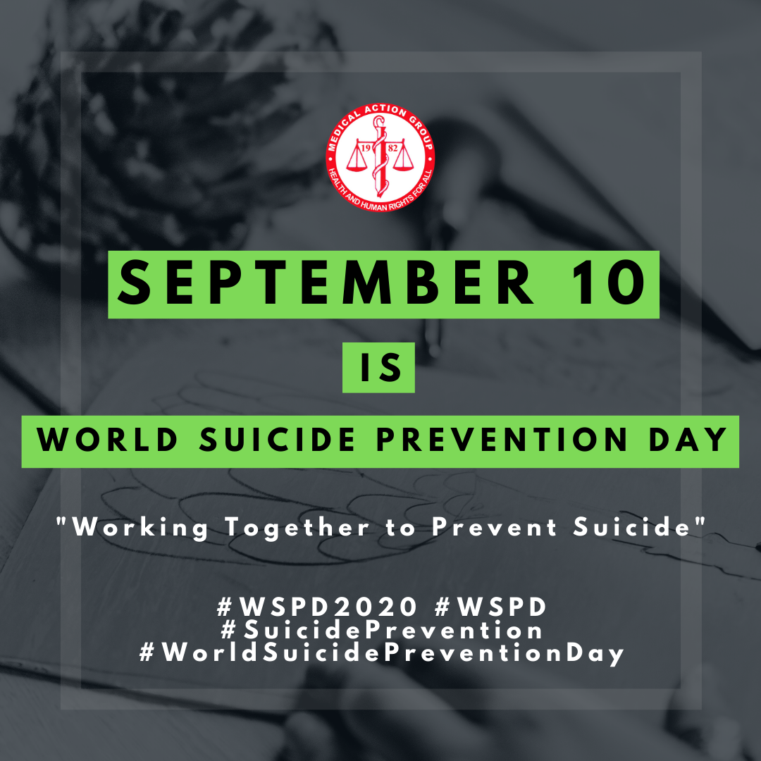 September 10 is World Suicide Prevention Day