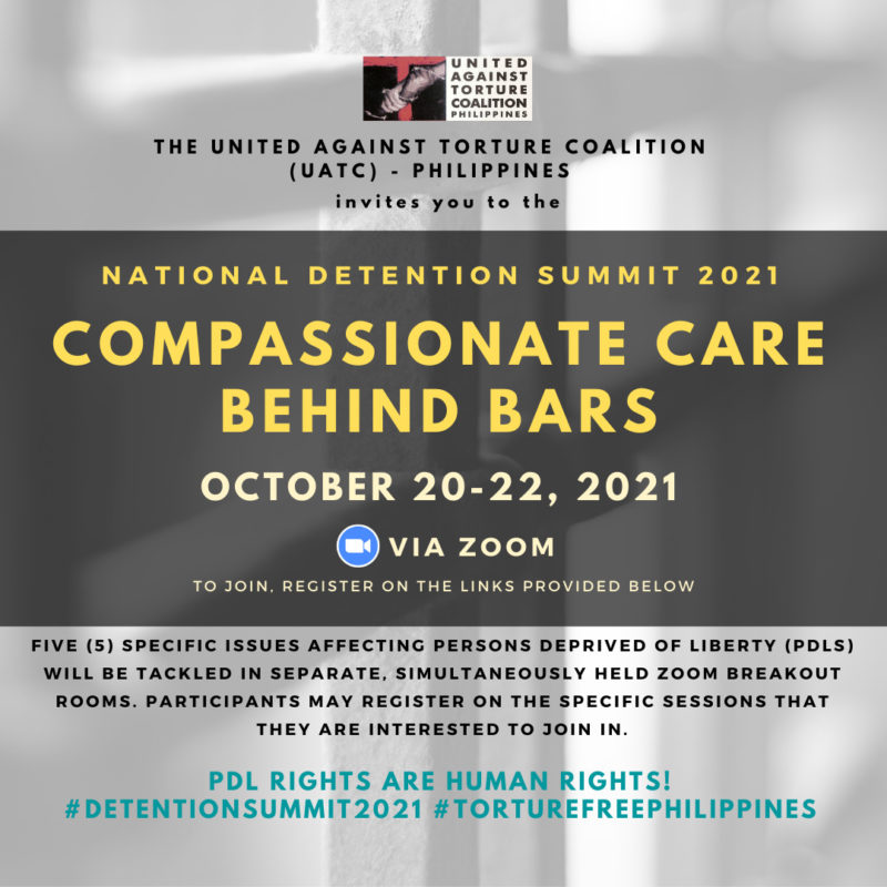 National Detention Summit 2021: Compassionate Care Behind Bars