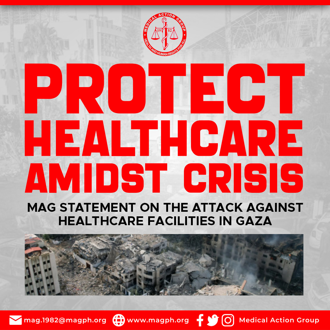 MAG Statement on the Attack against Healthcare Facilities in Gaza