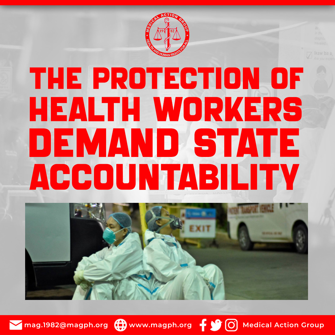 The Protection of Health Workers Demand State Accountability