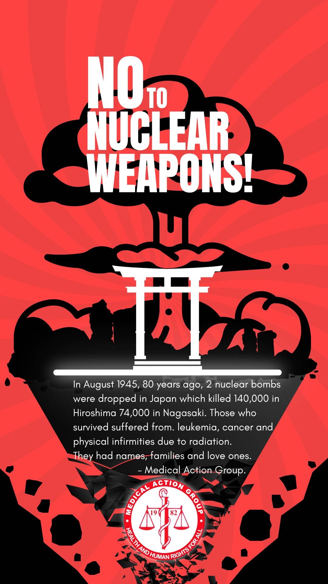 No to Nuclear Weapons!